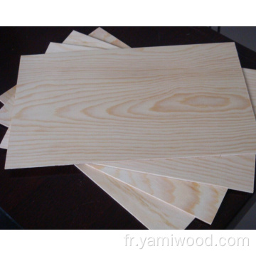 Plavage commercial de placage laminé en pin de 3 mm 9 mm